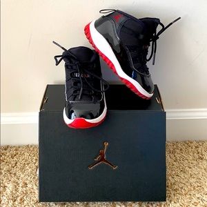 2019 Jordan Retro 11 XI Bred Black/Red